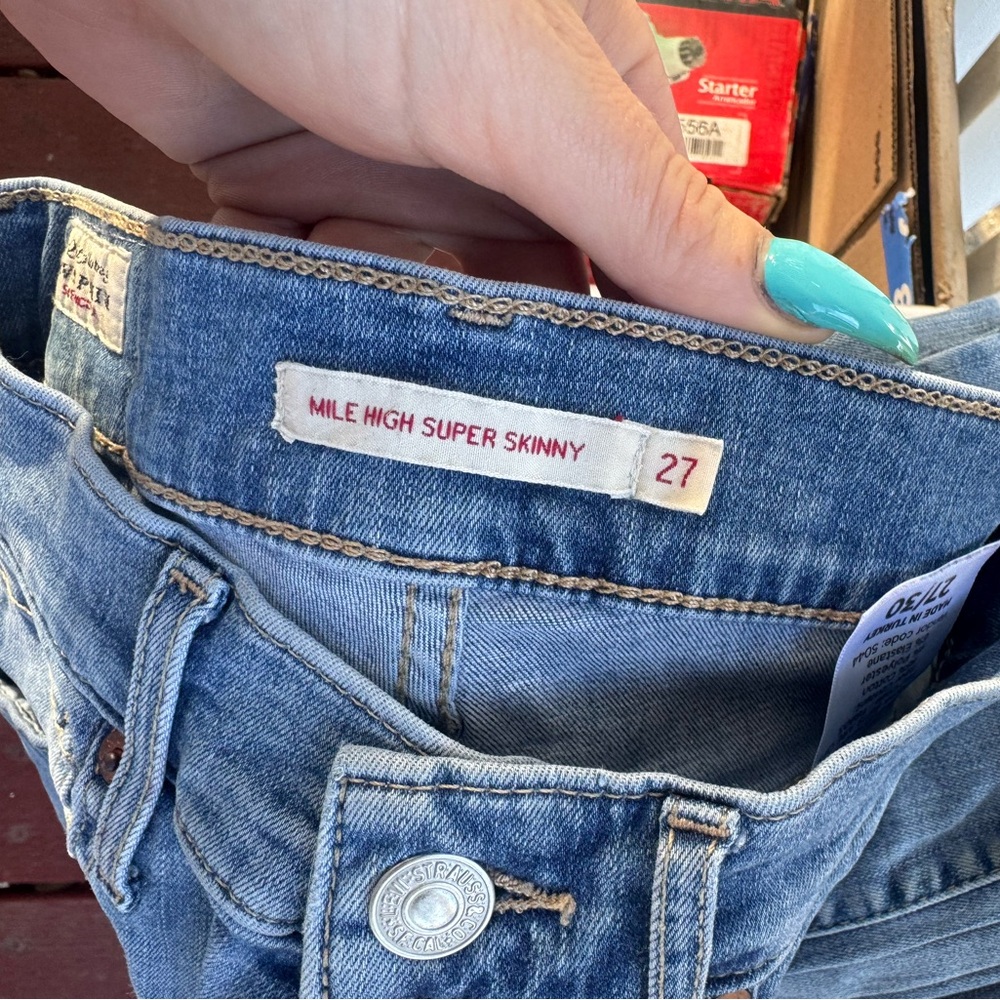 Small Blue Skinny Jeans 6 for 50$